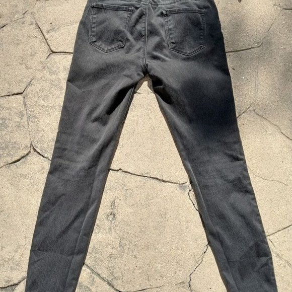 High-Waisted Wow Super-Skinny Bluenotes Black Jeans - Women's Size 2 - Picture 2 of 5